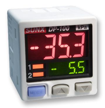 DP-102A-E-P PRESSURE SENSOR, -1TO10BAR, 2M PANASONIC