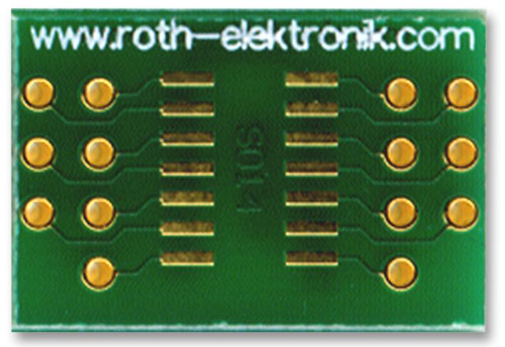 RE932-03 ADAPTOR, SMD, SO-14, 1.27MM ROTH ELEKTRONIK