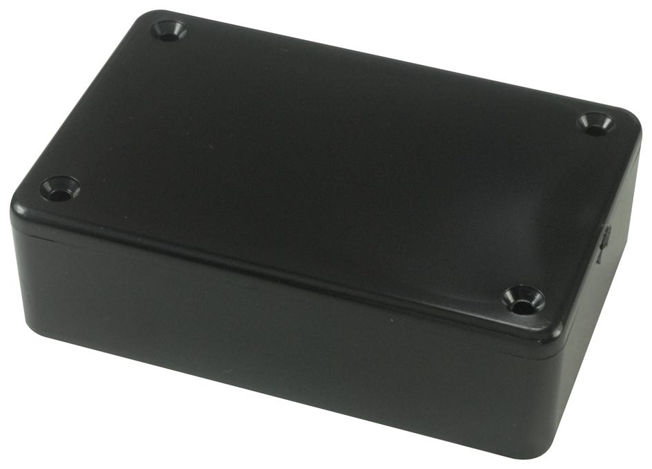 1591MSBK BOX, ABS, BLACK, 85X56X25MM HAMMOND