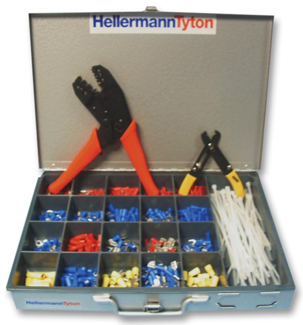 A801632T TERMINAL KIT, CRIMP 630 PIECE HELLERMANNTYTON