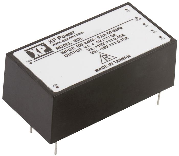 ECL15US12-E PSU, 15W, 12V, ENCAPS, PCB MOUNT XP POWER