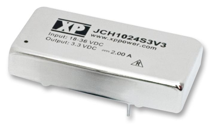 JCH1024D12 CONVERTER, DC/DC, 2O/P, 10W, 12V XP POWER