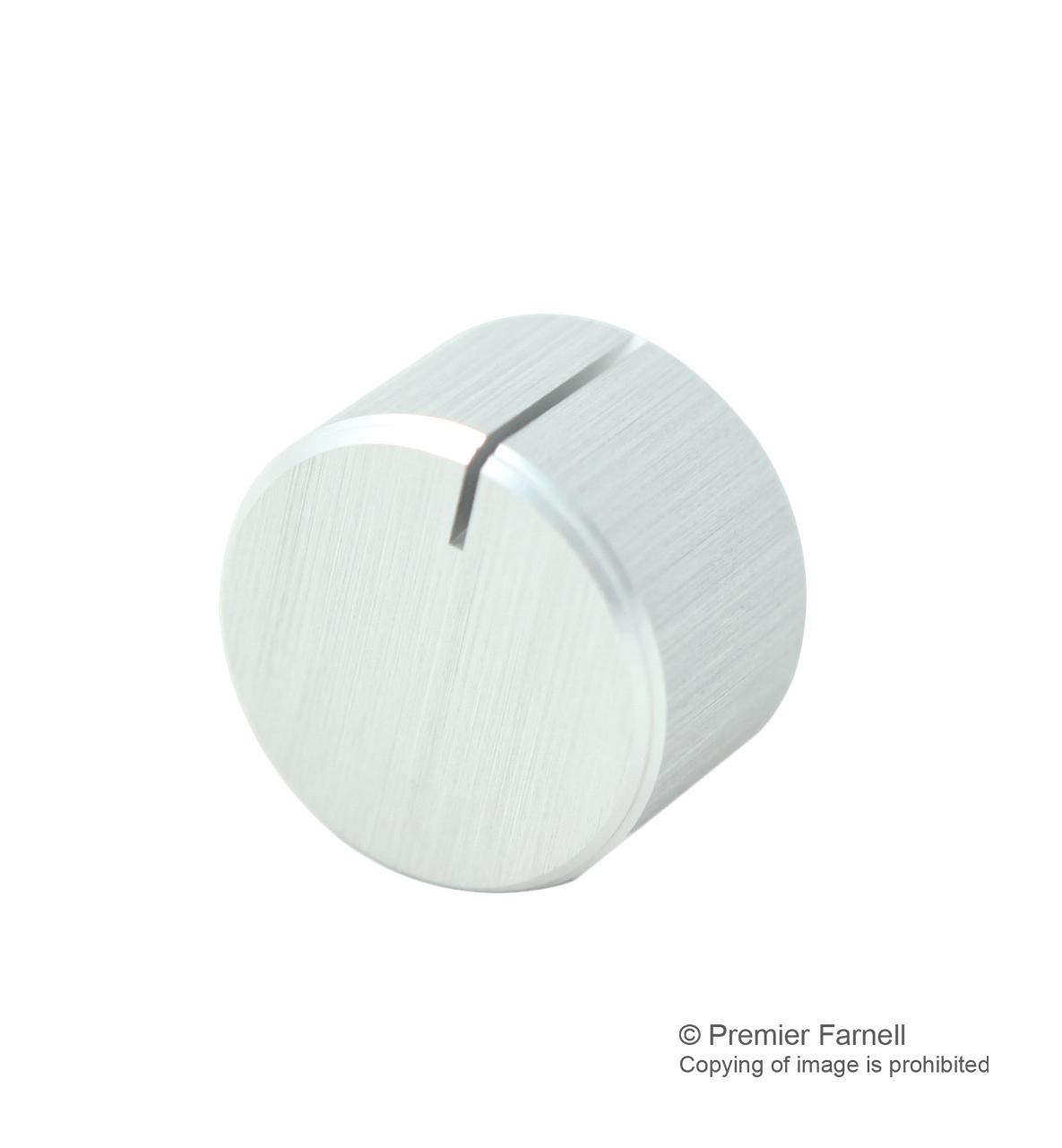 22H-2D-A KNOB, ALUMINIUM, 22MM MULTICOMP