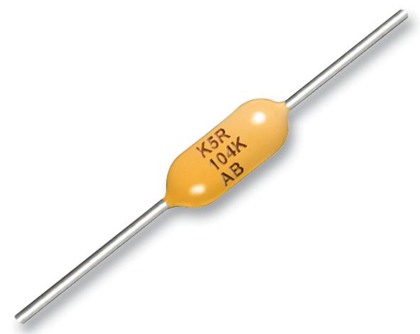 C412C104K5R5TA CAP, 0.1µF, 50V, 10%, X7R KEMET
