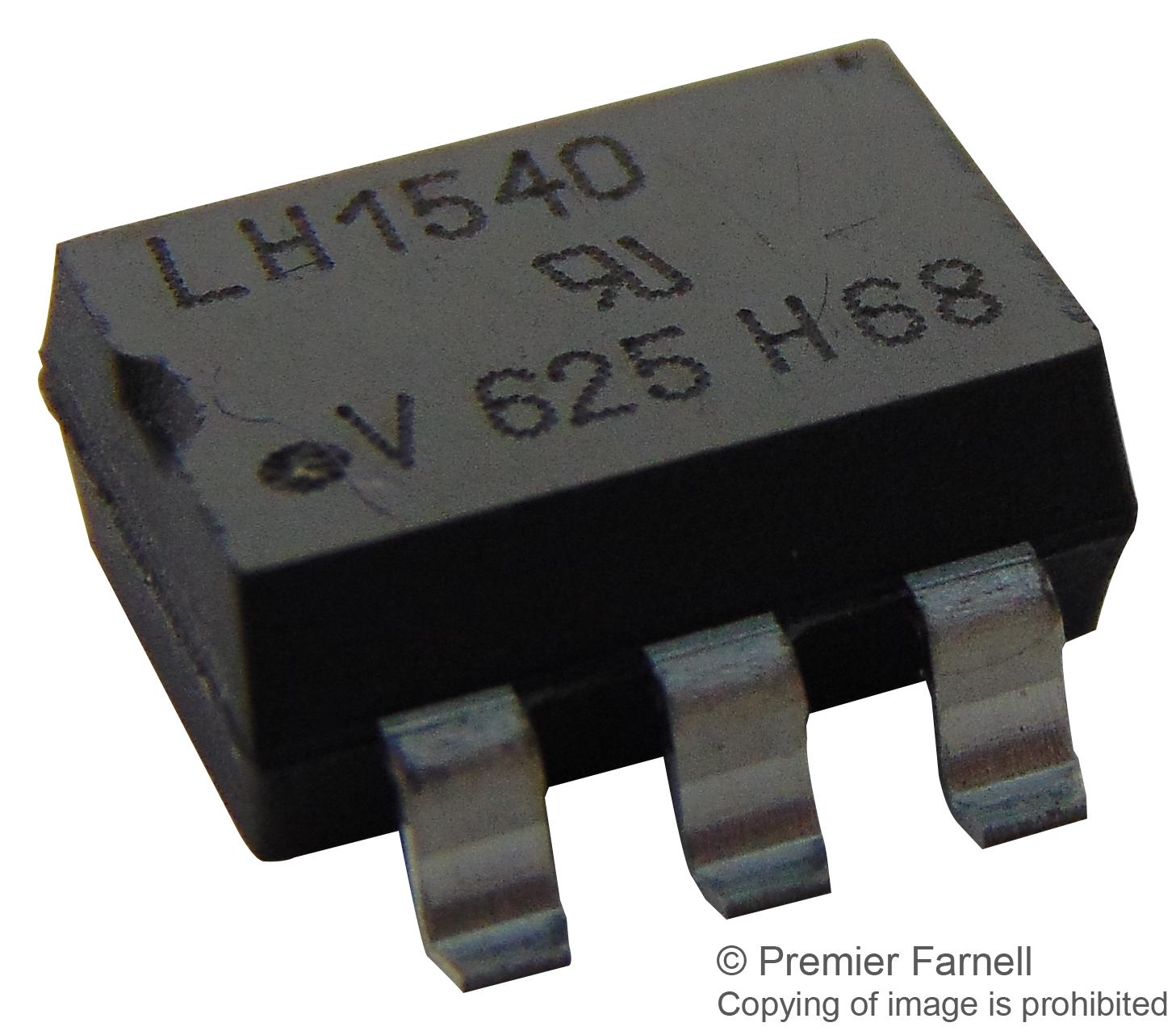 LH1540AAB.. SSR, SPST-NO, 0.12A VISHAY