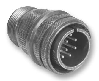 MS3106A18-8PW CONNECTOR, CIRCULAR, SIZE 18, 8WAY AMPHENOL