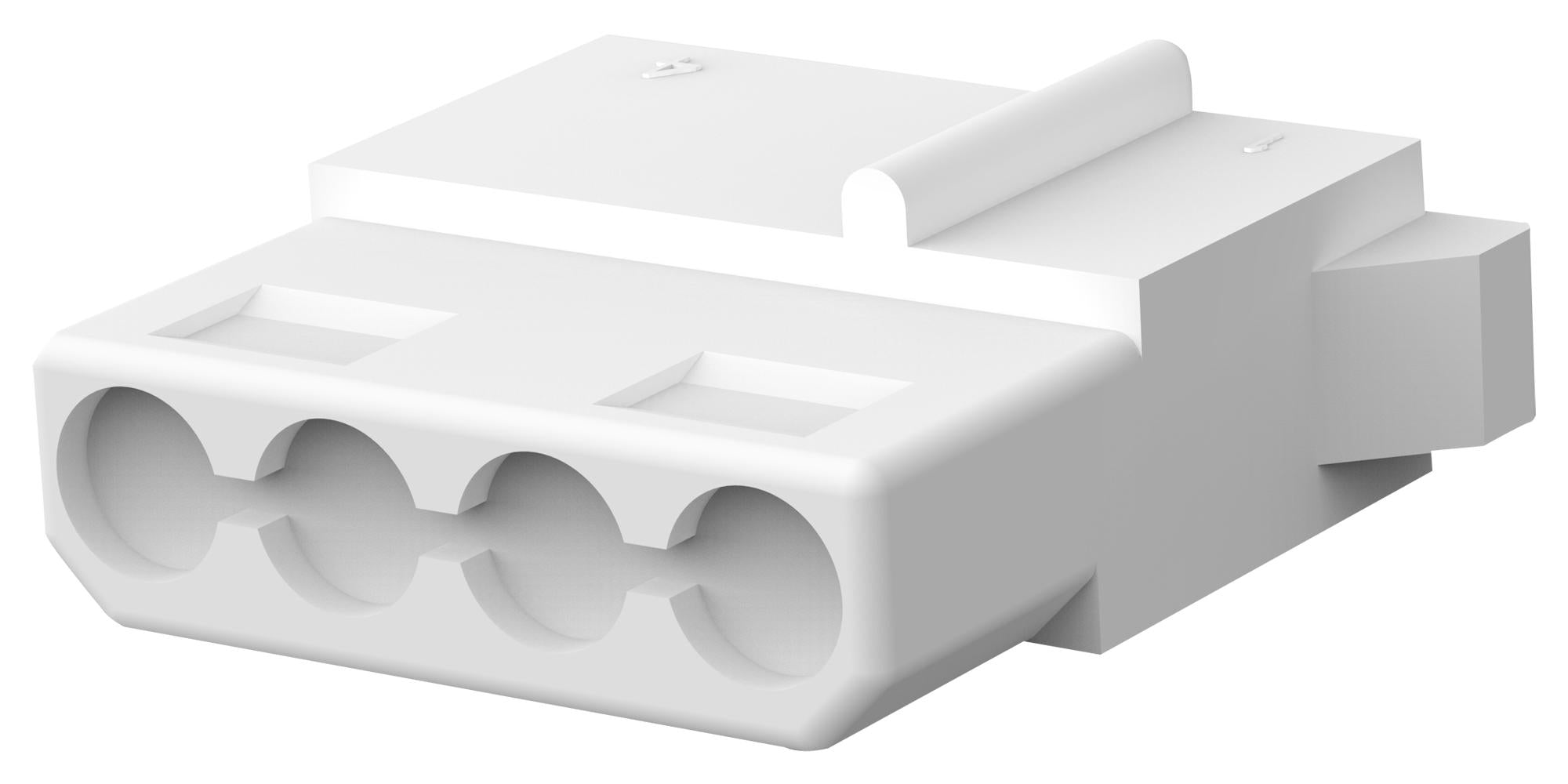 1-480424-0 SOCKET HOUSING, 4WAY AMP - TE CONNECTIVITY