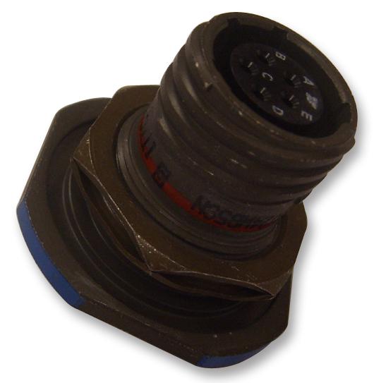 D38999/24WH55BN CONNECTOR, CIRCULAR, SIZE 23, 55WAY AMPHENOL LTD