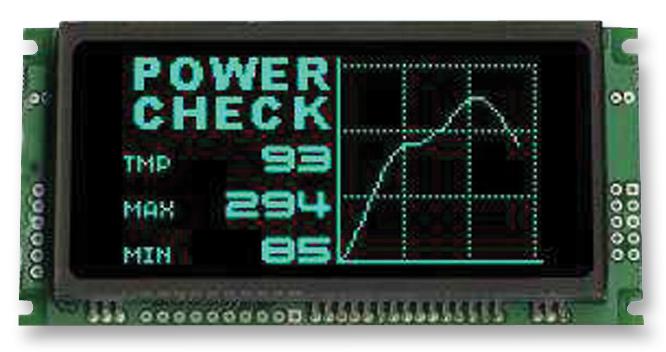 GU128X64D-K610A8 VFD MODULE, 128X64 NORITAKE ITRON