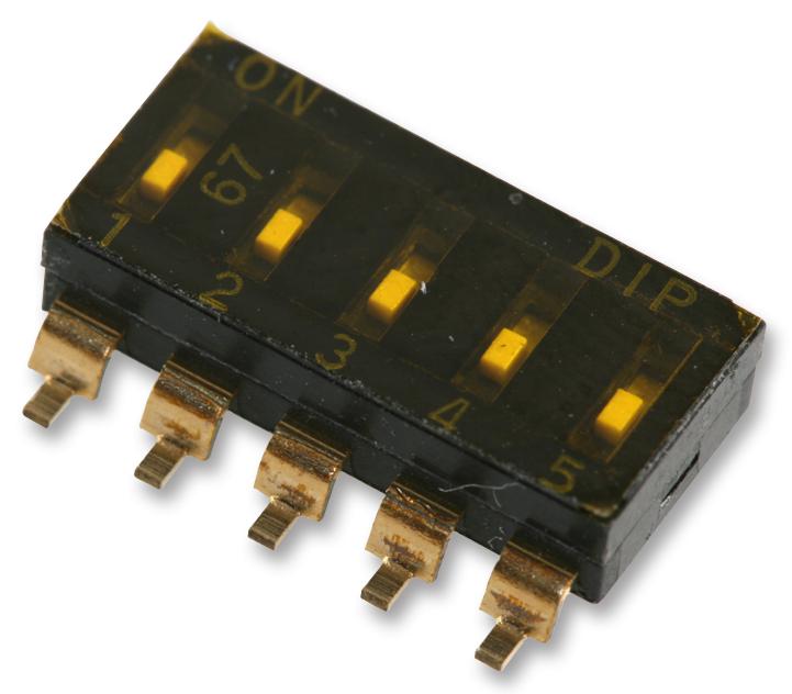 MCEMR-05-T SWITCH, SMD, 5WAY, SPST, RECESSED MULTICOMP PRO