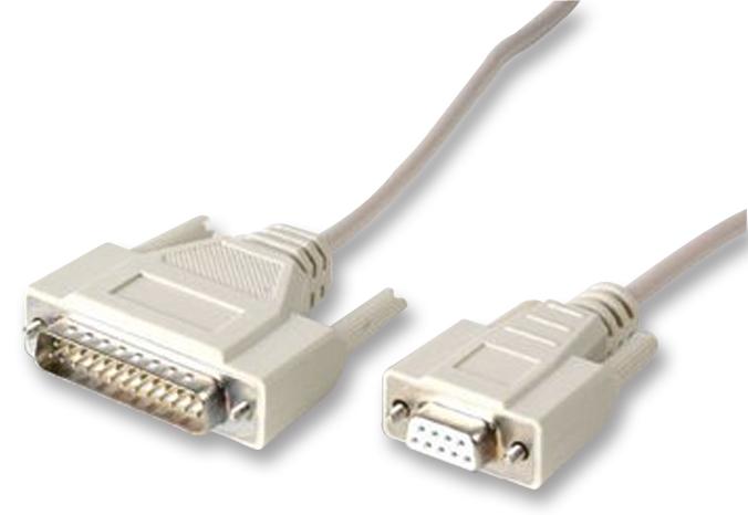 1051 LEAD, 9W D SKT-25W D PLUG, 2M VIDEK
