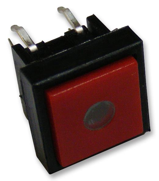 TS3A23 SWITCH, P/BUTTON, SQUARE, SPST, RED MULTICOMP PRO