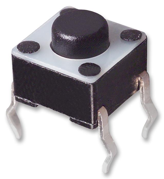 430186070716 SWITCH, TACTILE, 0.05A, 12VDC, THT WURTH ELEKTRONIK