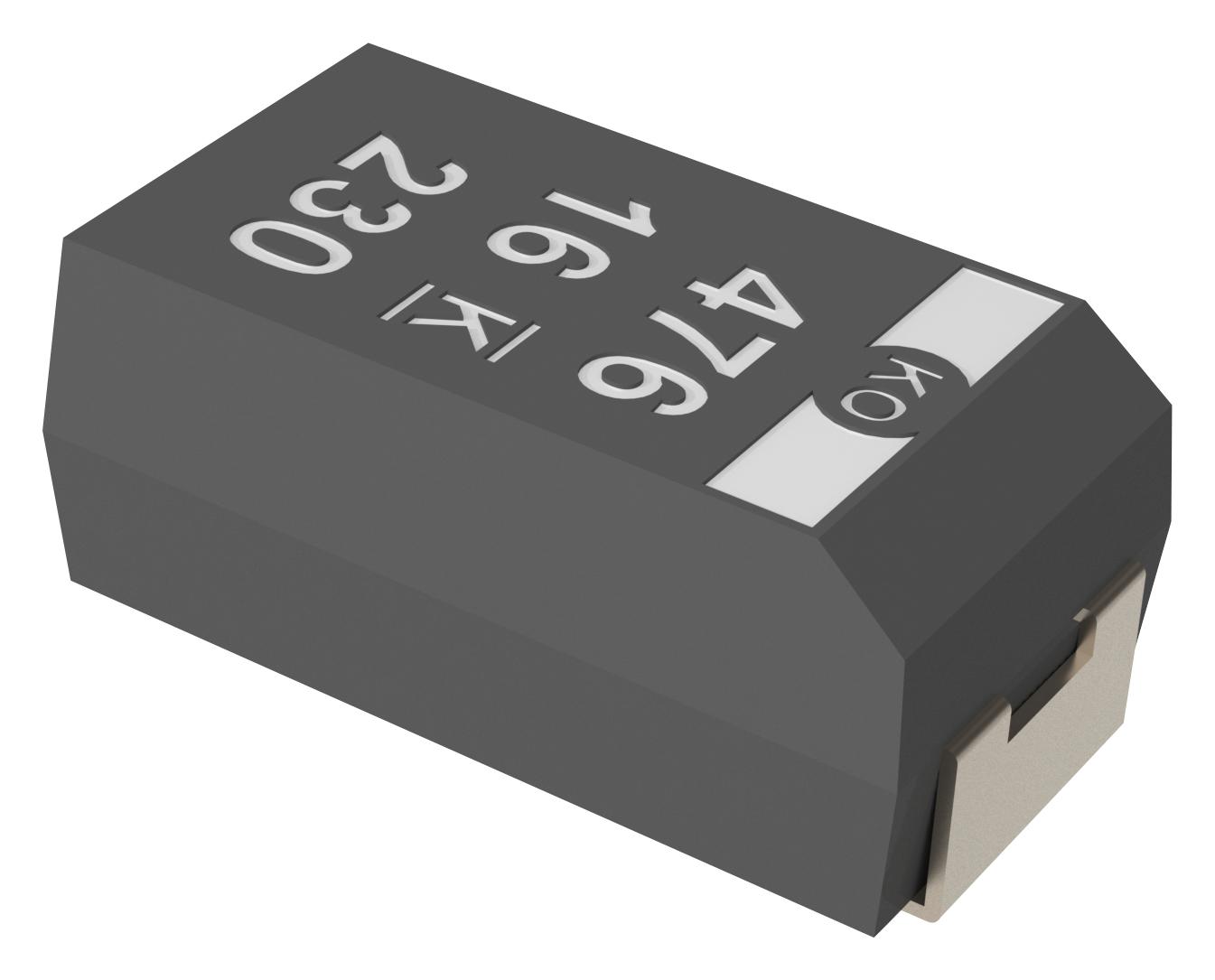 T520B227M006ATE025 CAP, 220µF, 6.3V, 20% KEMET