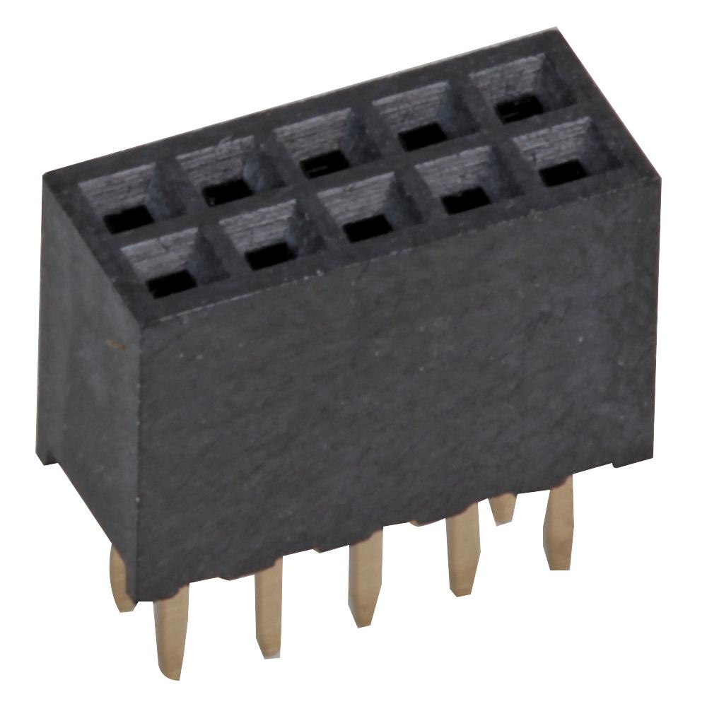 2200SB-10G-A1 SOCKET, PCB, 2 ROW, VERT, 10WAY MULTICOMP PRO