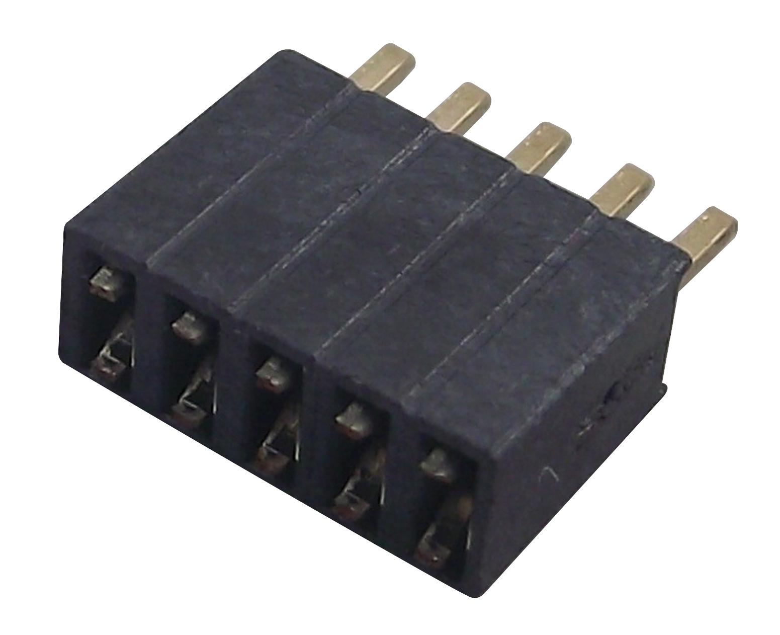 2206SA-05-46 SOCKET, PCB, 1 ROW, VERT, 5WAY MULTICOMP PRO