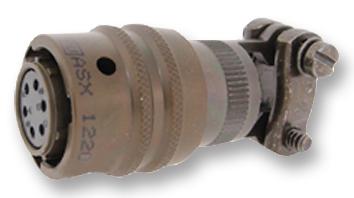 PT05A8-2S CONNECTOR, CIRCULAR, 8-2, 2WAY, SIZE 8 AMPHENOL INDUSTRIAL