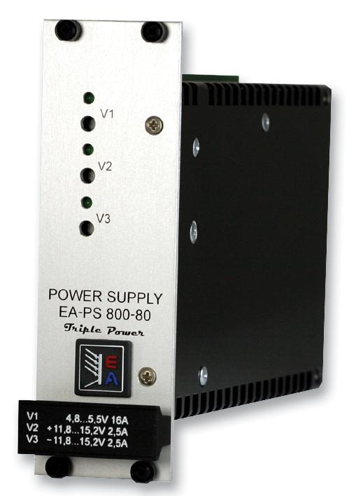 EA-PS 805-12-12-240 TRIPLE PSU, 3CH, 15.2V, 30A, ADJUSTABLE EA ELEKTRO-AUTOMATIK