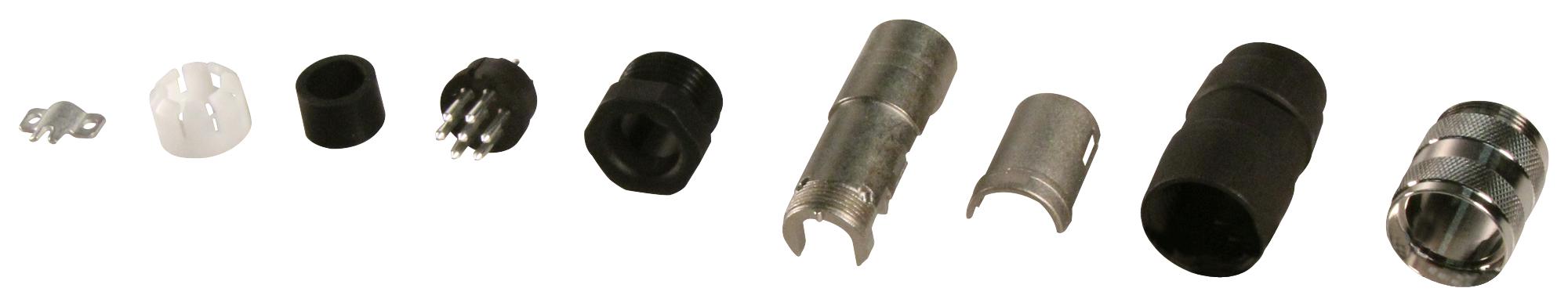 T3475-002 PLUG, DIN, 7WAY AMPHENOL SINE/TUCHEL