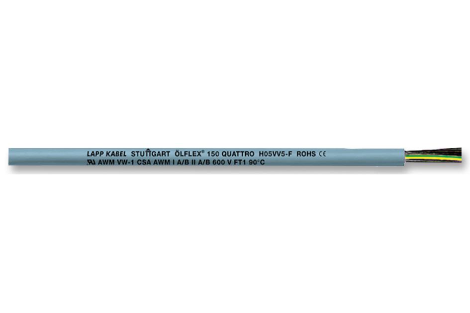 0015107 CABLE, CTRL, 7 CORE, 0.75MM, 50M LAPP KABEL