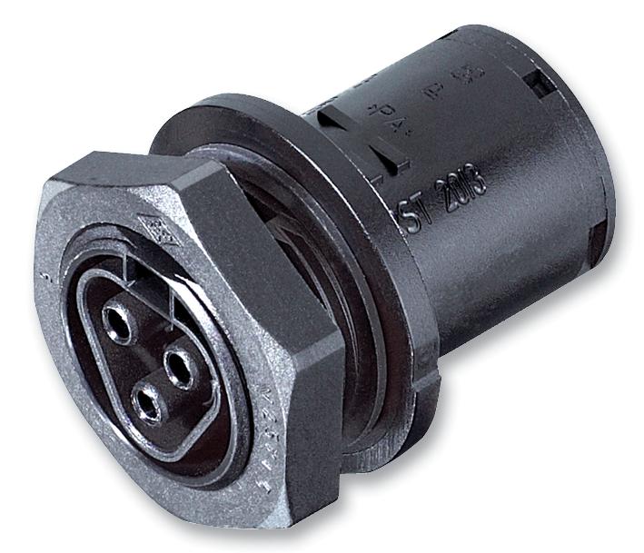 96.031.5053.1 SOCKET, 3POLE, 20A, APPLIANCE, M25 WIELAND ELECTRIC