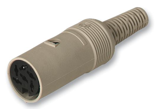 930152517 DIN-SOCKET, INSUL HANDLE, SOLDER HIRSCHMANN