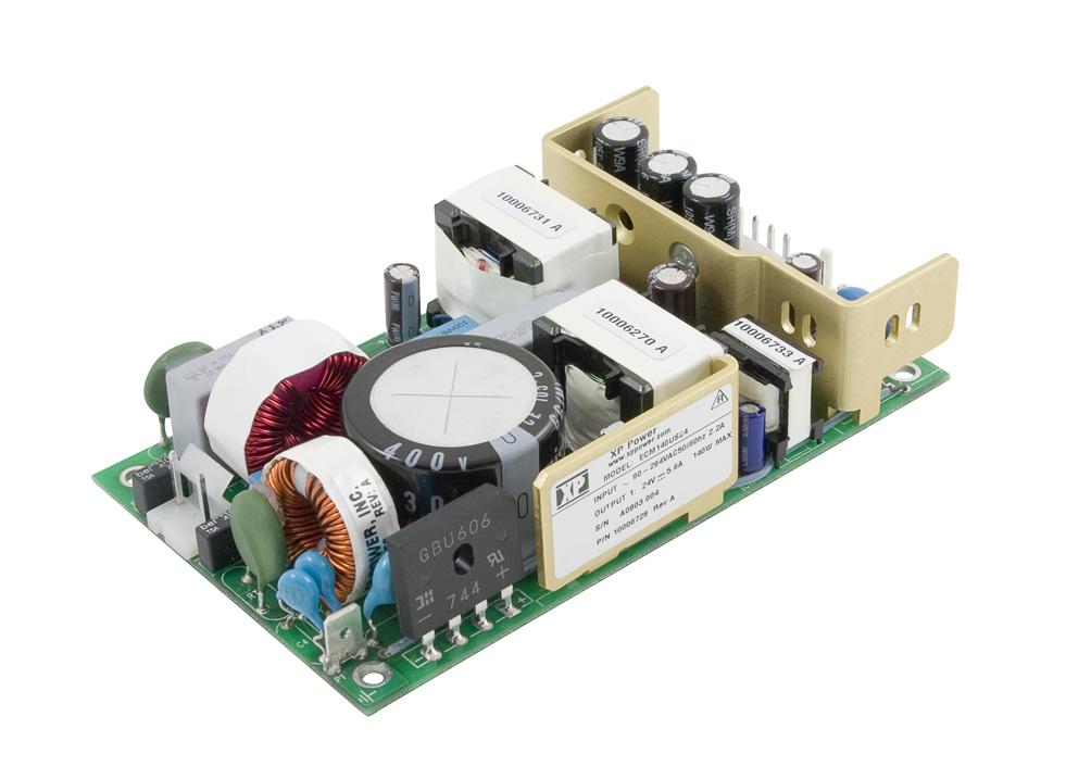 ECM140US24 POWER SUPPLY, AC-DC, MEDICAL, 24V, 5A XP POWER