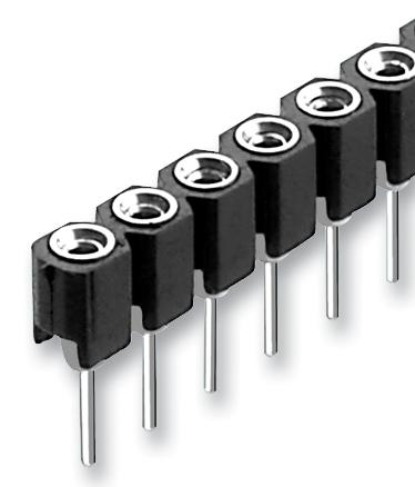 MKLP 18 Z 50 HEADER, SOCKET, 2.54MM 50POL, SINGLE ROW FISCHER ELEKTRONIK