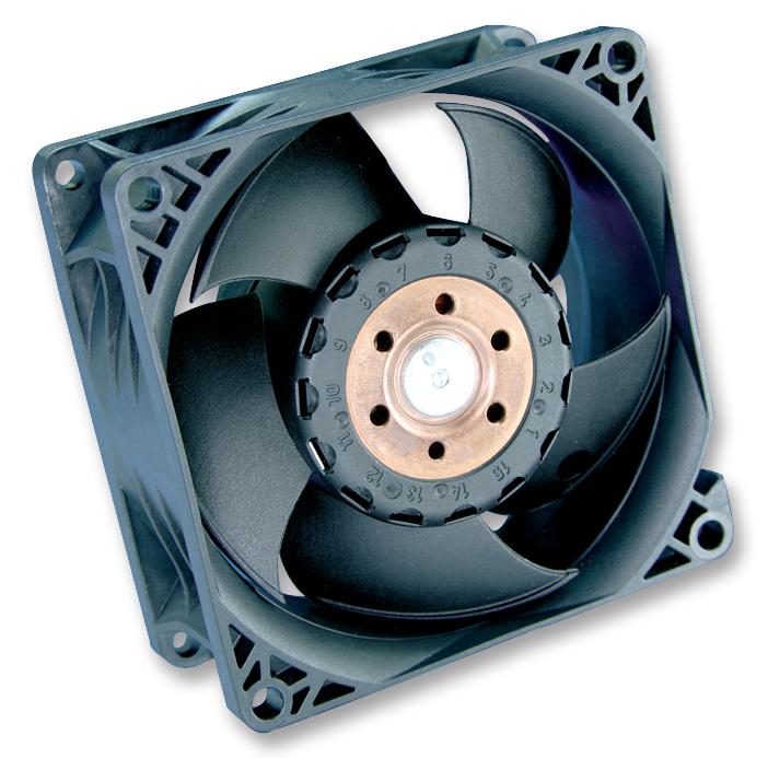 8212JN FAN, AXIAL, 80X80X38MM, 12VDC EBM-PAPST