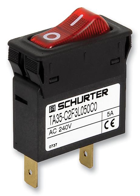 TA35-CFTWF160C0 CIRCUIT BREAKER, 1P, 16A SCHURTER