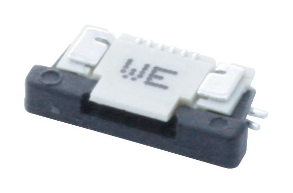 68710614022 FFC, 0.5MM, R/A, TOP, ZIIF, 6WAY WURTH ELEKTRONIK