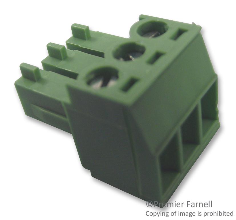 691361300003 TERMINAL BLOCK, PLUGGABLE, 3POS, 16AWG WURTH ELEKTRONIK