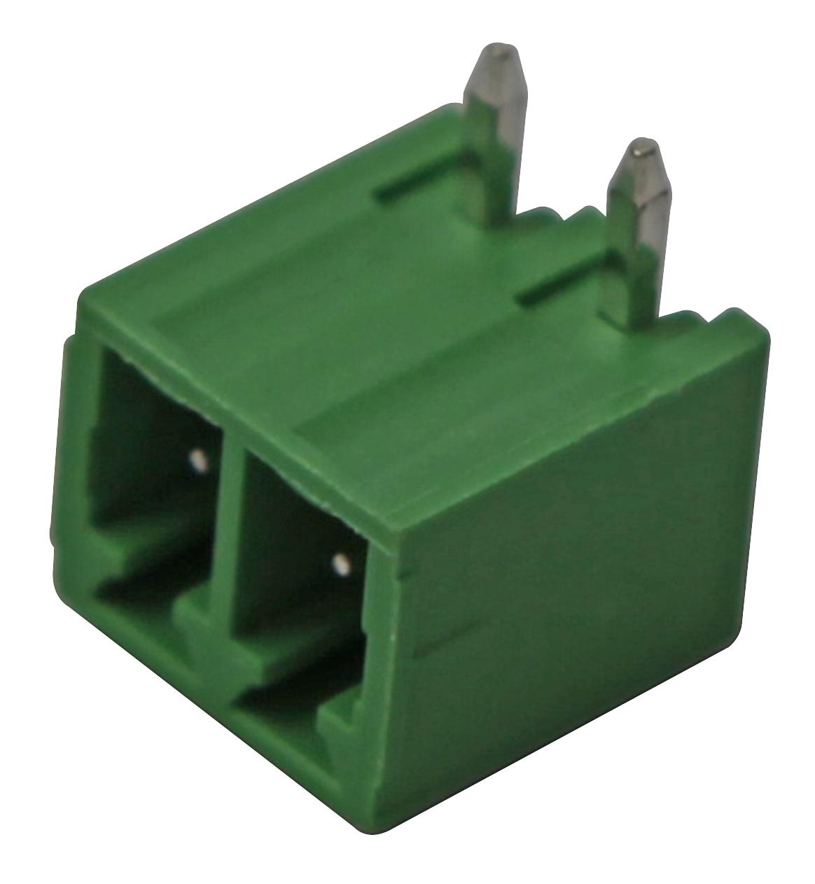 691322310002 TERMINAL BLOCK, HEADER, 2WAYS, TH R/A WURTH ELEKTRONIK