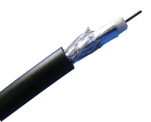 7806R 0101000 COAX CABLE, RG58, 19AWG, BLACK, 305M BELDEN