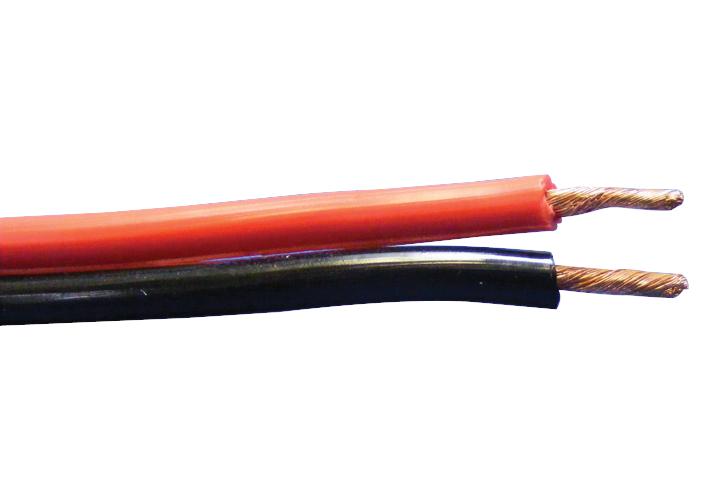 HTC5058-1 CABLE, SPEAKER, RED/BLK, 100M MULTICOMP PRO