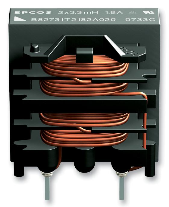 B82731T2551A020 CHOKE, E CORE, 39MH, 0.55A EPCOS