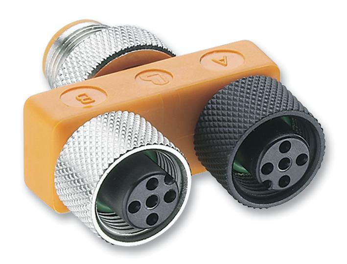 11121 CONNECTOR, ASBS 2 M12-5-90 LUMBERG AUTOMATION