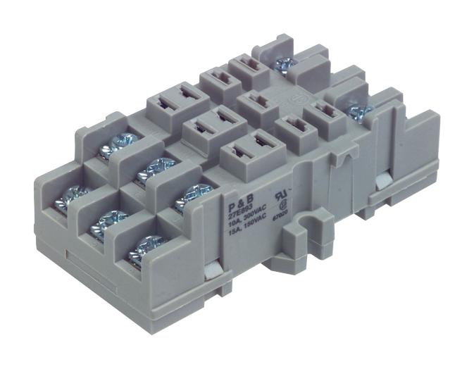 27E893 SOCKET, KUP, 11 PIN, DIN POTTER&BRUMFIELD - TE CONNECTIVITY