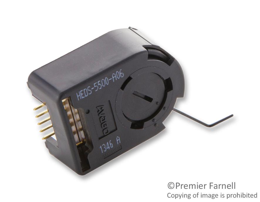 HEDS-5500#A06 ENCODER, ROTARY, 500PPR, 2CH BROADCOM