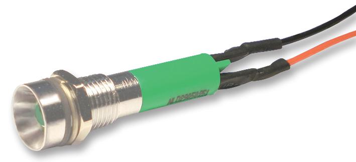 NLD29W913500500 LED INDICATOR, 24V RED NLD ELECTRONIC