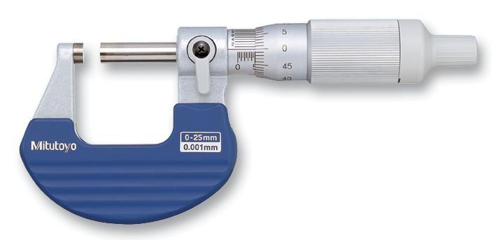 102-707 EXT. MICROMETER 0-25MM STD. RATCHET MITUTOYO