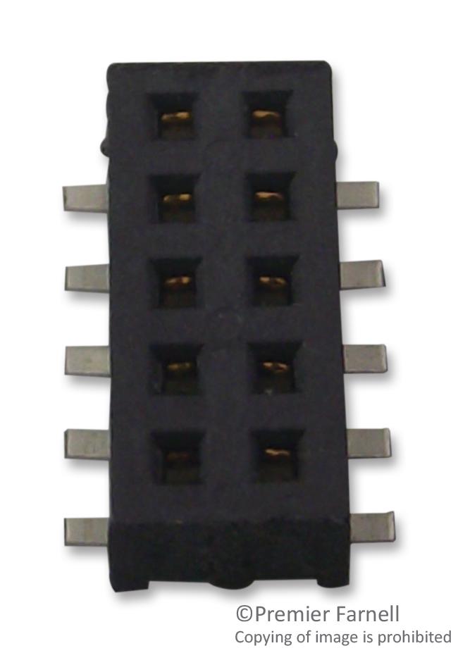 CLP-110-02-L-D RECEPTACLE, 1.27MM, SMD, 20WAY SAMTEC