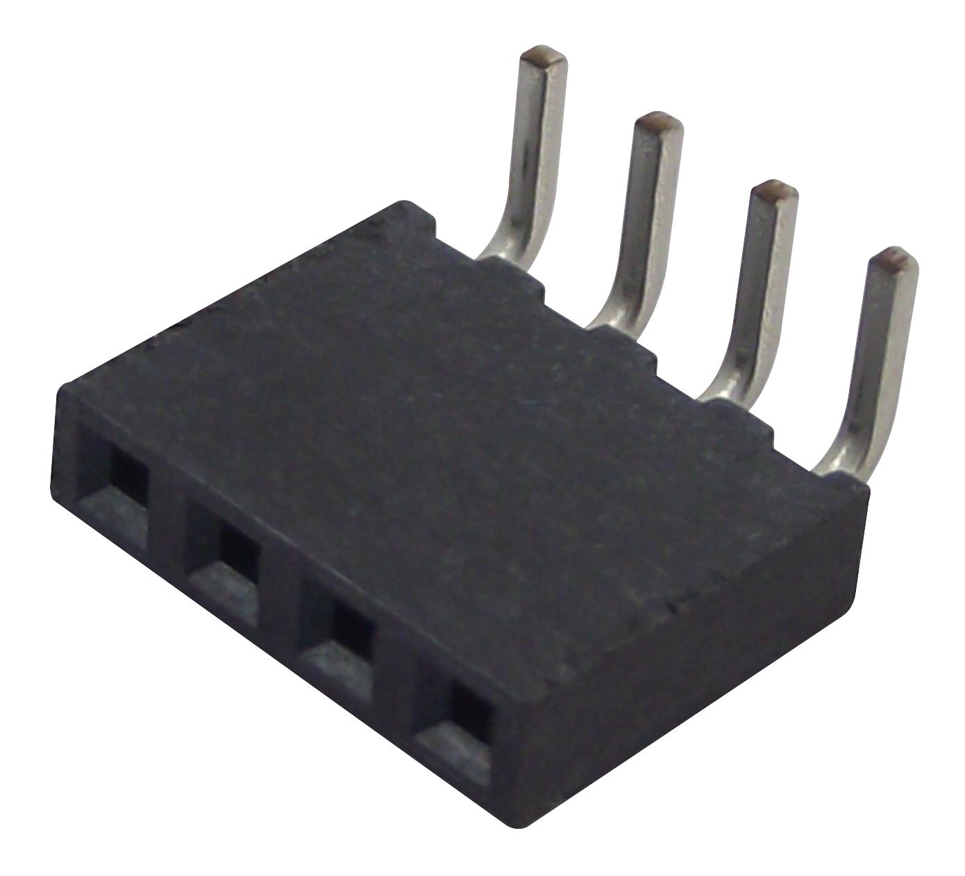 SQT-104-01-L-S-RA RECEPTACLE, 2MM, R/A, 4WAY SAMTEC