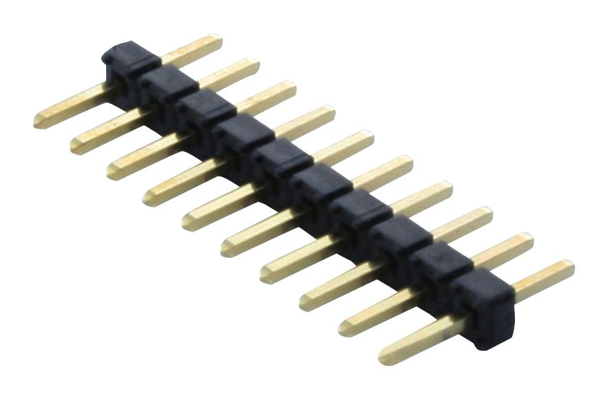 TMM-110-01-G-S HEADER, 2MM, SINGLE THRU HOLE, 10WAY SAMTEC