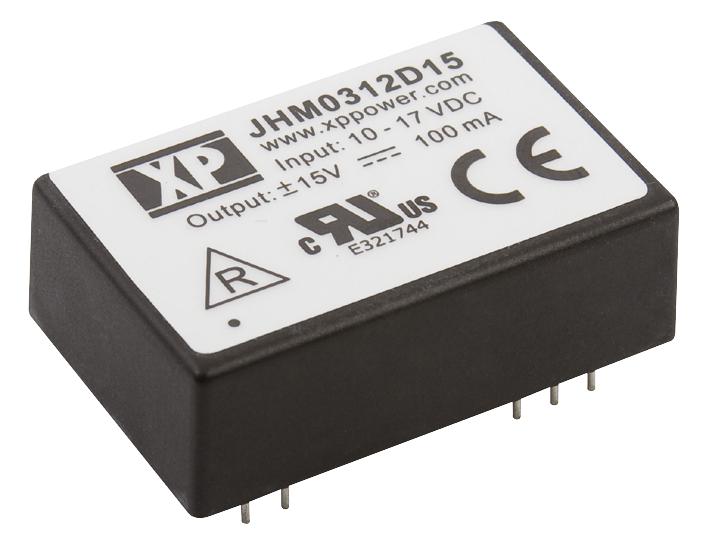 JHM0324D15 DC-DC CONVERTER, MEDICAL, 2 O/P, 3W XP POWER