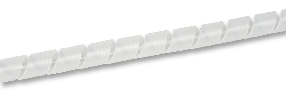 161-41000 SLEEVING, SPIRAL, PE, 1.5MM, NAT, 30M HELLERMANNTYTON