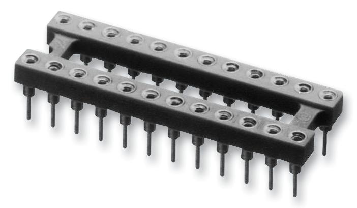 24-3518-10 SOCKET, DIP, 24WAY ARIES