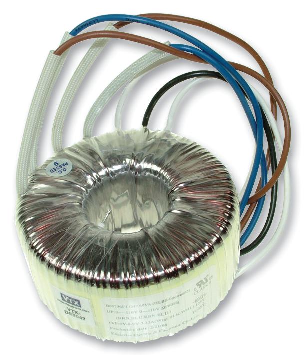 VTX-146-080-115 TRANSFORMER, 80VA, 2 X 15V MULTICOMP PRO