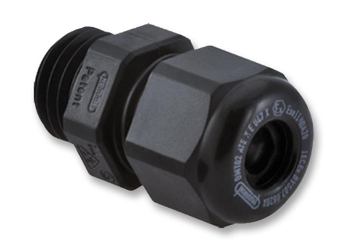 1.209.2001.50 CABLE GLAND, NYLON, 6-12MM, M20X1.5,PK50 HUMMEL