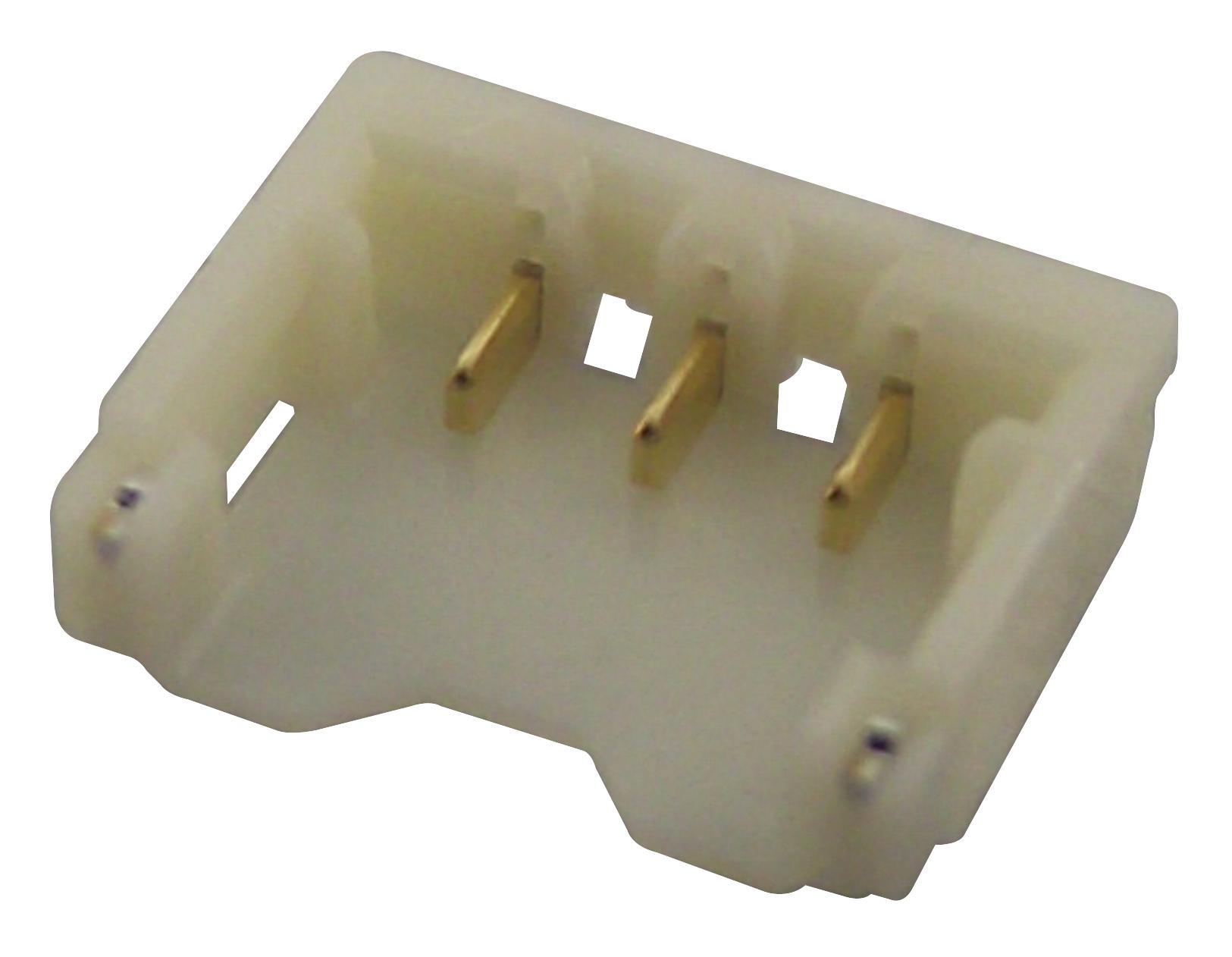 BM03B-ACHSS-GAN-TF (LF)(SN) HEADER, TOP ENTRY, 3WAY JST (JAPAN SOLDERLESS TERMINALS)